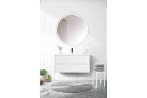 Комплект мебели BelBagno Kraft 100 белый матовый