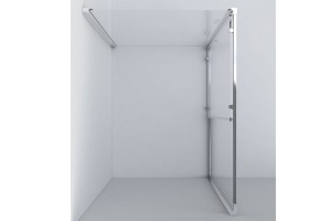Душевой уголок Vincea Garda 110х90 хром стекло прозрачное - 2
