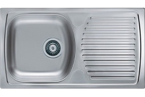 Мойка BASIC 170 NAT-90 NEW 780X435 в комплекте с сифоном 1130550,