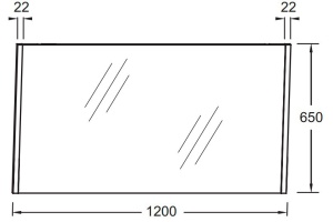 Зеркало Jacob Delafon Sherwood 120 см натуральный дуб EB1838RU-P6 - 2
