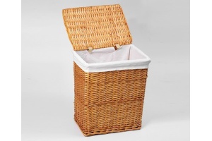 Корзина для белья Wasserkraft Ammer WB-370-L светло-коричневая, большая - 2
