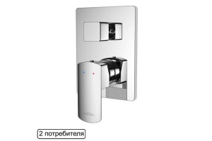 Смеситель для душа встраиваемый Excellent Pride хром