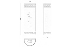 Накладной светильник Favourite Exortivus 4011-2W - 3
