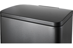 Ведро для мусора WeltWasser WW LASSY TG 12L матовый серый (10000006129) - 2