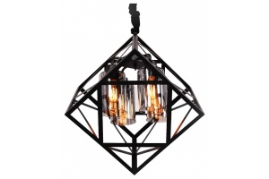 Подвесная люстра LUMINA DECO Brutte LDP 11339-4 BK