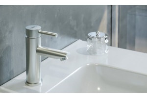 Смеситель Dorff Logic для раковины, нержавеющая сталь - 3