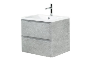 Тумба с раковиной BelBagno Albano 70 серый - 2