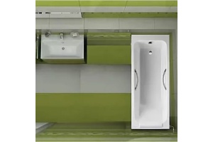 Чугунная ванна Jacob Delafon Parallel E2947-S-00 170x70 - 2