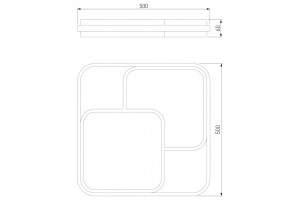 Накладной светильник Eurosvet Jeremy 90253/1 черный - 2