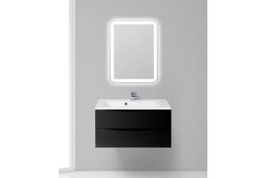 Тумба с раковиной BelBagno Marino 90 nero lucido - 2