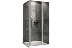 Душевой уголок Abber Sonnenstrand 130х90 хром стекло прозрачное