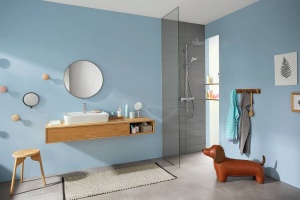 Душевая стойка Hansgrohe Croma 27630000 для душа, с термостатом - 2