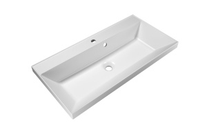 Тумба с раковиной BelBagno Aurora 90 темное дерево - 2