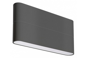 Уличный настенный светодиодный светильник Arlight SP-Wall-Flat-S170x90-2x6W Warm3000 032412
