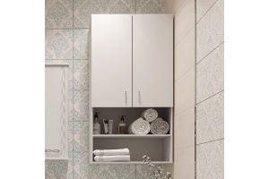 Шкаф DIWO Суздаль 60 над стиральной машиной, с полками