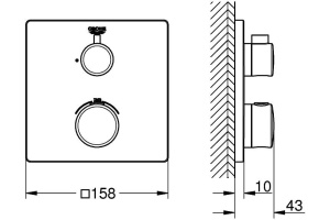 Термостат Grohe Grohtherm 24078000 для душа - 2