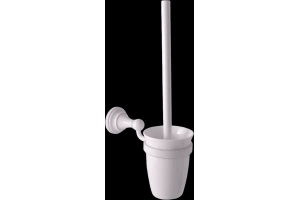 Ершик для унитаза Rav Slezak Morava белый глянцевый