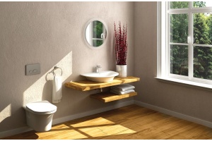 Унитаз подвесной Creavit Moon MO320 с биде, сиденье микролифт - 2