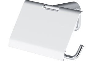 Держатель туалетной бумаги AM.PM Joy A84341400 с крышкой, хром