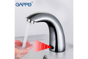 Смеситель для раковины Gappo хром глянцевый