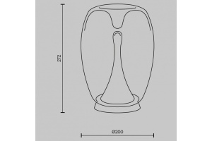 Настольная лампа декоративная Maytoni Halo MOD282TL-L15G3K1 - 3