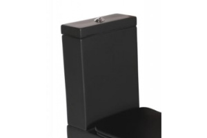 Бачок для напольного унитаза Kerasan Tribeca черный матовый (378131)