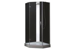 Душевой уголок Cezares BERGAMO-W-P-1-100-C-Cr-L-IV