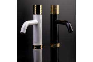 Смеситель Boheme Stick 121-BG.2 для раковины, black touch gold - 3