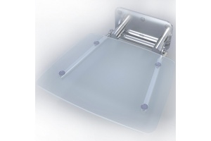 Сиденье для душа Black&White белое матовое