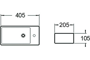 Рукомойник SantiLine SL-2009R - 2