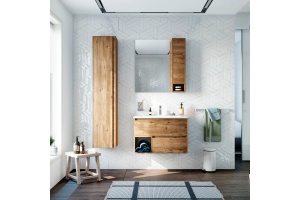 Зеркало STWORKI Карлстад 75 R, дуб рустикальный - 2