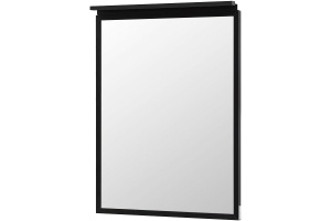 Зеркало Allen Brau Priority 60 с подсветкой черный матовый