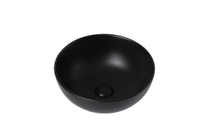 Раковина накладная ABBER Bequem 36 черная матовая (AC2105MB)