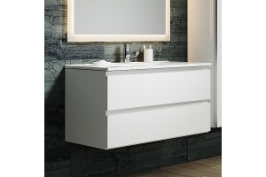 Комплект мебели Sanvit Авеню-2 100 белый глянец - 2