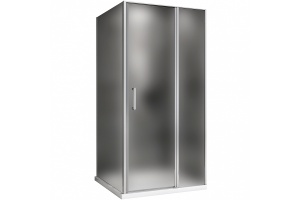 Душевой уголок Abber Sonnenstrand 120х90 хром стекло матовое - 3