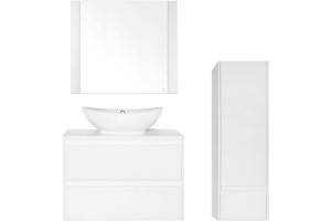 Зеркало Style Line Монако 80 осина белая - 2