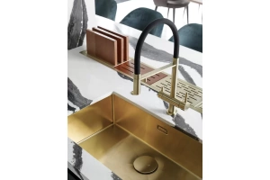 Мойка кухонная Omoikiri Taki светлое золото (4993499) - 3