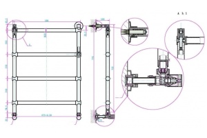 Водяной полотенцесушитель Boheme Provanse  бронза (703) - 2