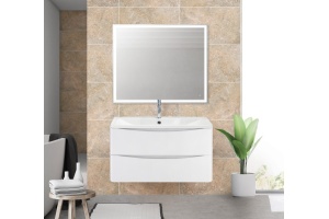 Комплект мебели BelBagno Acqua 80 белый