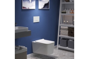 Система инсталляции для унитазов Berges Wasserhaus Novum 040250 с кнопкой смыва, белая - 2