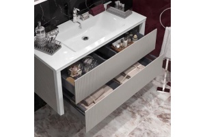 Комплект мебели подвесной Opadiris Рубинно 120 серый - 3