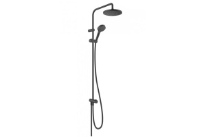 Душевая стойка Hansgrohe Vernis Blend Showerpipe 200 1jet Reno чёрный матовый