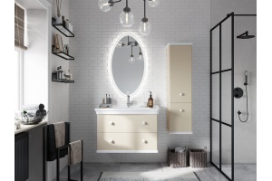 Тумба с раковиной STWORKI Вестерос 85 бежевая - 2