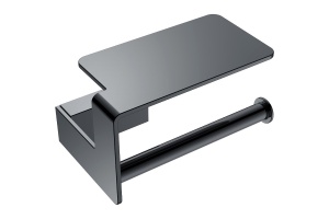 Держатель для туалетной бумаги Boheme Q черный