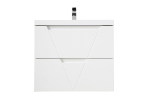 Тумба с раковиной BelBagno Vittoria 70 белый матовый