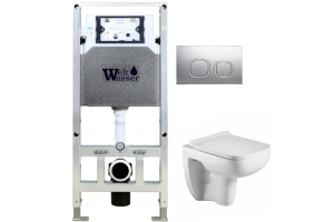 Комплект Weltwasser AMBERG 506 ST + KEHLBACH 004 GL-WT + AMBERG RD-CR (10000006891)