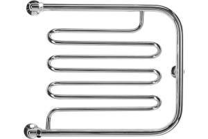 Водяной полотенцесушитель Terminus Фокстрот Лиана 500x600 Хром - 3