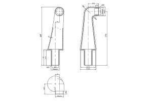 Комплект переходников Lemark для установки смесителя на борт ванны, 2 шт. (LM8558СR) - 2