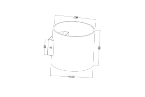 Бра Maytoni Rond C066WL-01W - 2