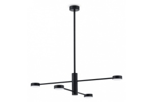 Люстра на штанге Freya Tactic FR5363CL-04B